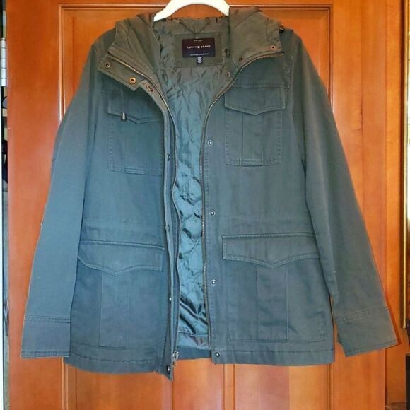 LUCKY BRAND, Jacket Army Style! Size S,  NWOT! - Picture 5 of 13